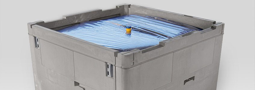 Form Fit Liner in IBC Tote