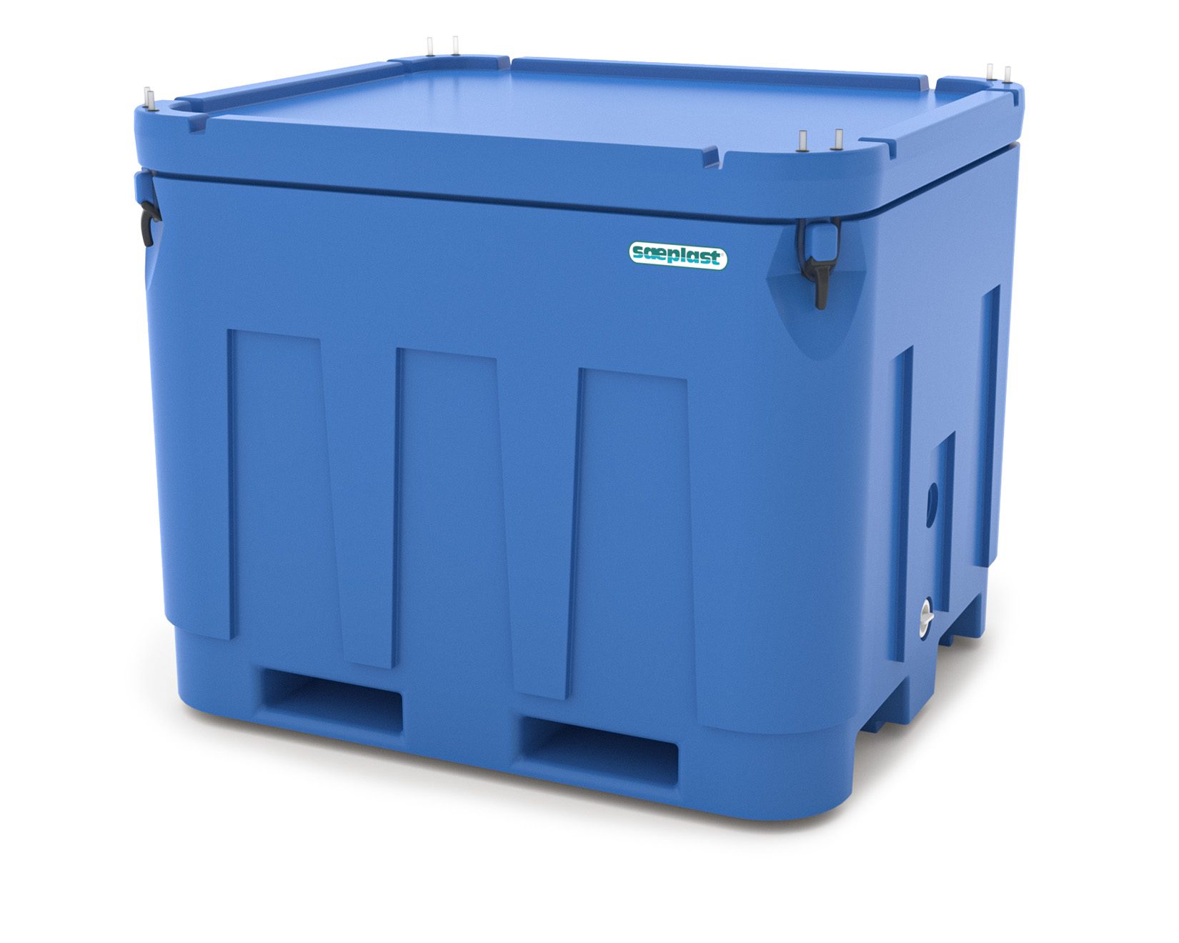 The Saeplast D332 fish, meat and poultry container